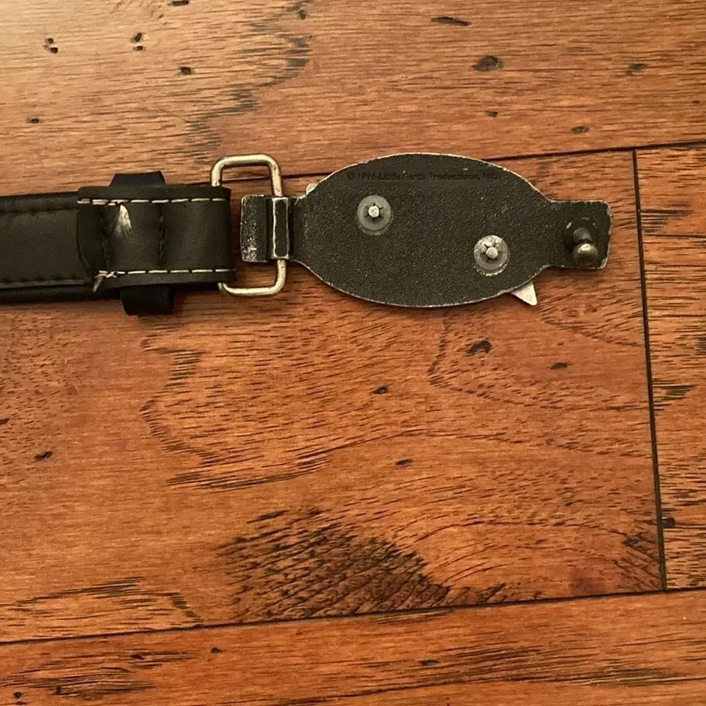 RARE Vintage 1990s recycled belt from car materials.‎